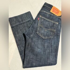 Levi's 501 Men's Dark Indigo Bootcut Jeans